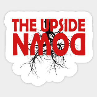 the upside down Sticker